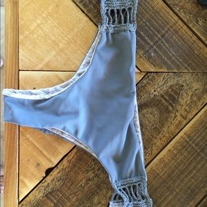 Tanazania grey acacia swimwear bottoms size M