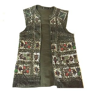 XS Jeweled Zara Vest