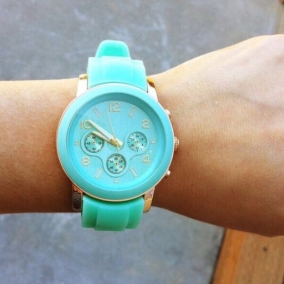 T&J Designs Accessories - T&J Designs Mint & Gold Watch