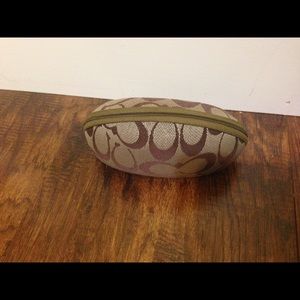 Authentic coach sunglasses case