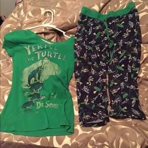 Yertle the turtle pajamas