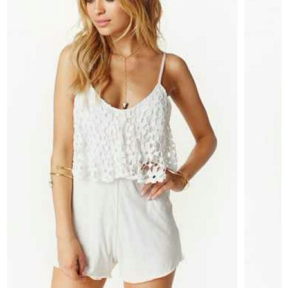 π BNWOT Winston White romper/Planet Blue π - Picture 3 of 4