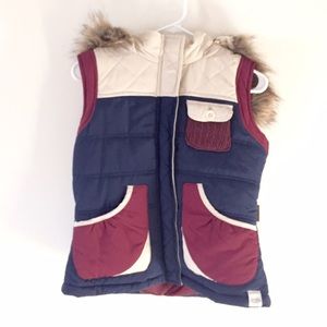 Bellfield hooded vest jacket