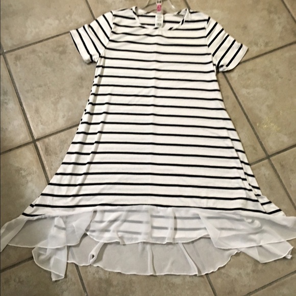 black/white stripe tunic/dress! Last ONE! - Picture 3 of 4