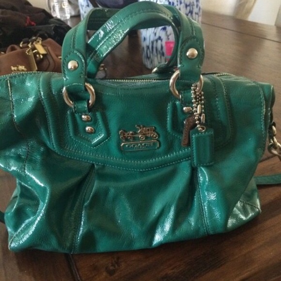 Authentic Coach Madison Aubrey bag.