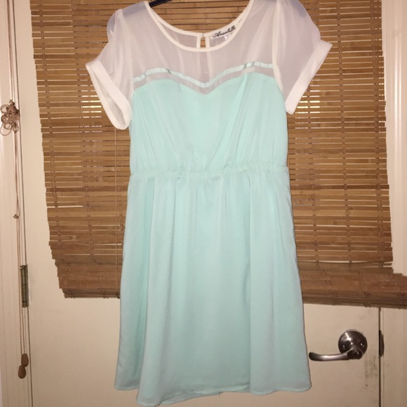 Ivory & Seafoam Dress