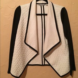 Color-block casual blazer