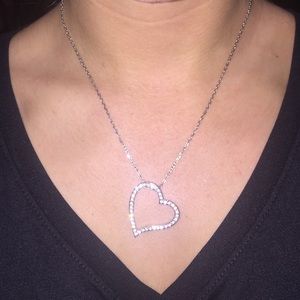 Swarovski heart necklace
