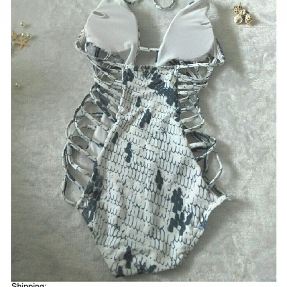 $ππ ! BEST SELLING !! SNAKE PRINT SWIMSUIT.!πͺ - Picture 4 of 4