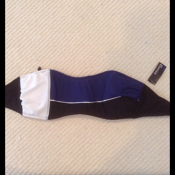 Color block bikini top