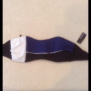 Color block bikini top