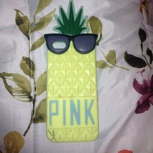 Iphone 5s PINK case (pineapple)