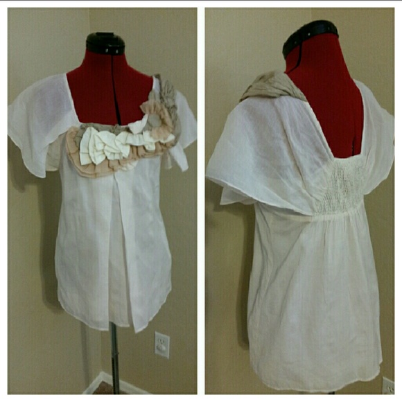 Anthropologie Yoana Baraschi blouse