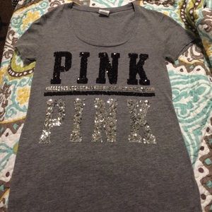 PINK Sequin Top!