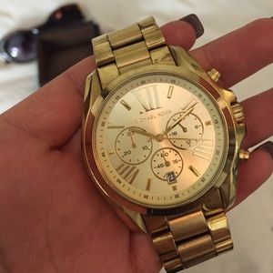 Gold Michael Kors Watch with Case