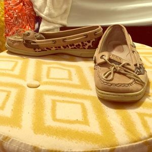 SPERRY TOPSIDER CHEETAH PRINT SIZE 6.5