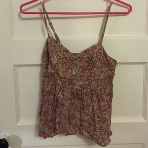 Urban Outiftters Flower Peplum