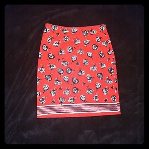 TALBOTS ladybug skirt