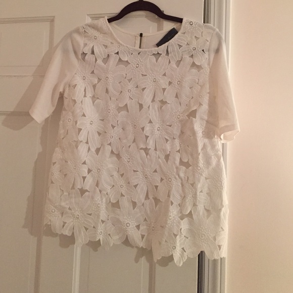 Anthropologie Sunday in Brooklyn Flower Top S