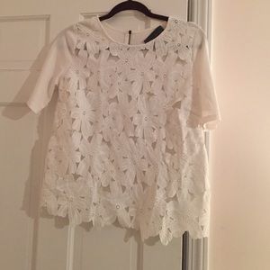 Anthropologie Sunday in Brooklyn Flower Top S