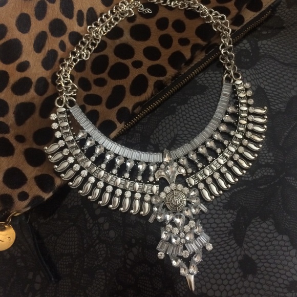 Vintage Silver Statement Necklace - Picture 3 of 4