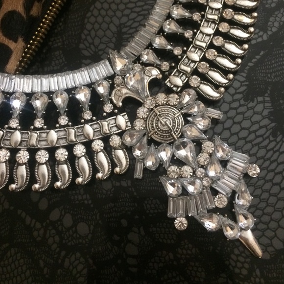 Vintage Silver Statement Necklace - Picture 4 of 4