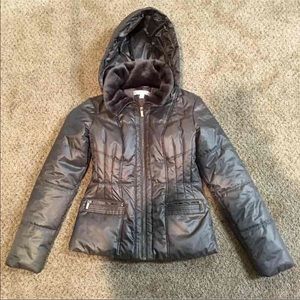 N.Y. & Company Iridescent Puffer Jacket