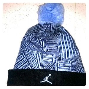 Jordan print beanie hat