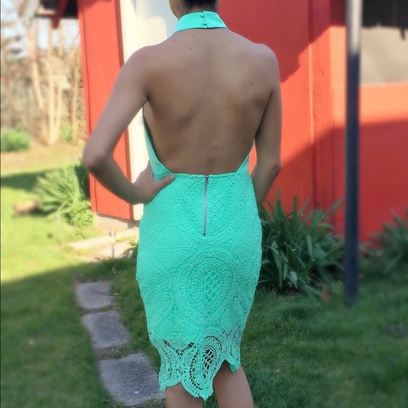Mint dress - Picture 3 of 3