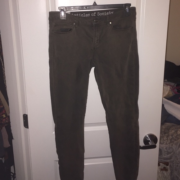 Articles of society green jeans