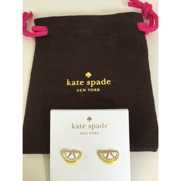 kate spade Jewelry - 🆕 ♠️Kate Spade lemon slice earrings