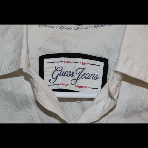 Guess white button down - Picture 2 of 2