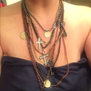 Multi layer necklace