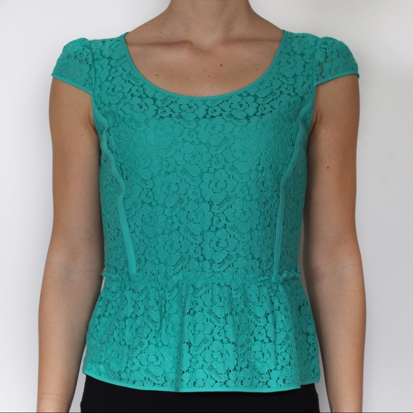 Ann Taylor Peplum Top