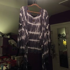 Tye dye cardigan