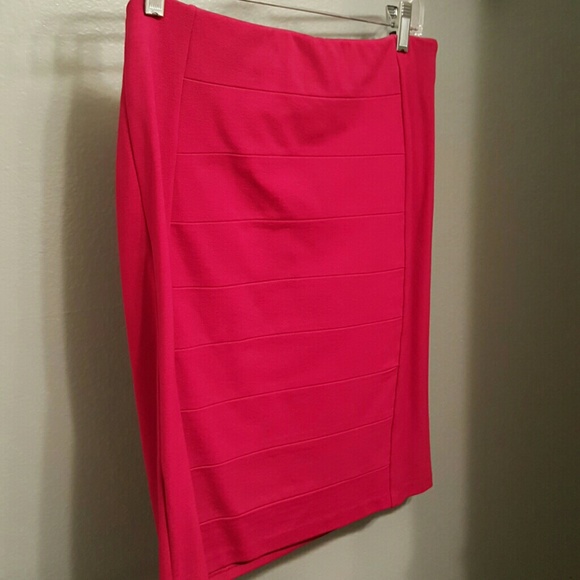 Red skirt