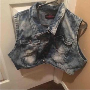 Denim Jean vest