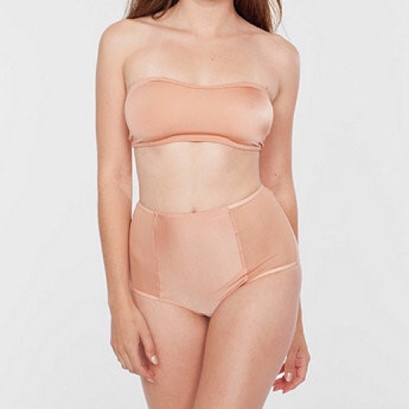 American Apparel high waist swim bottoms