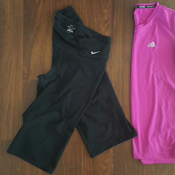 Nike dri-fit capris