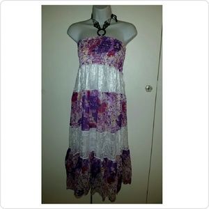 New Women Floral Lace SummerDress