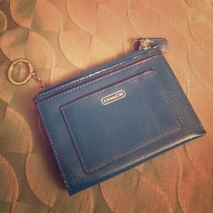 Coach mini wallet NWT