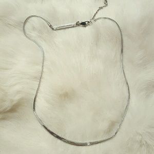 Silver Michael kors necklace