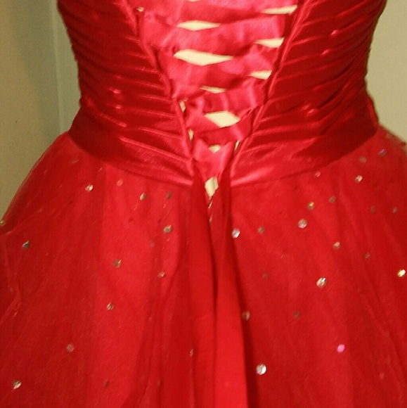*SOLD* SZ 10 MORI LEE Formal Dress Wear To Prom - Picture 3 of 4