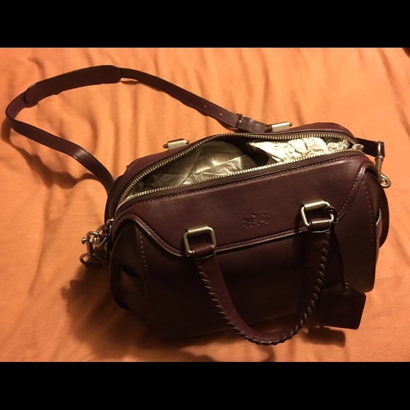 Leather Coach purse