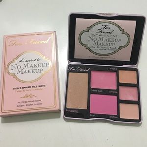 BNIB Too Faced No Makeup Makeup Palette