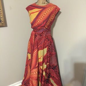 Custom made Ankara dress