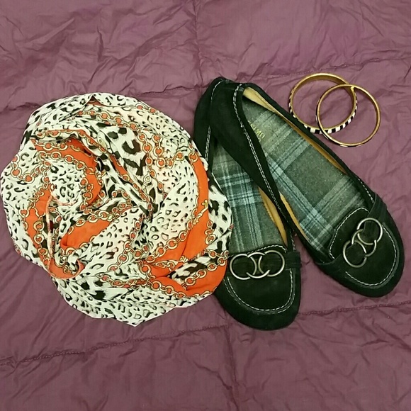 Penny loafer flats