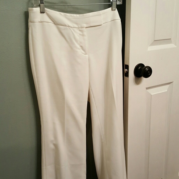Cream slacks