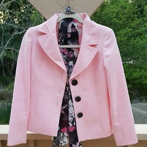 Beautiful Pink Jacket with Scarf