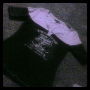 Fox riders half long sleeve tee